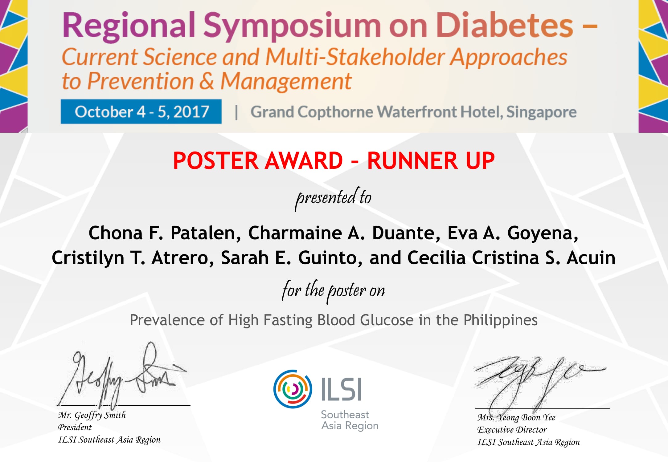 Poster Award